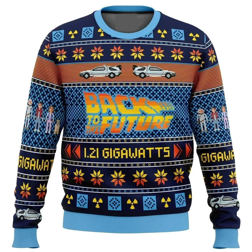 Retro Back To The Future Sweater