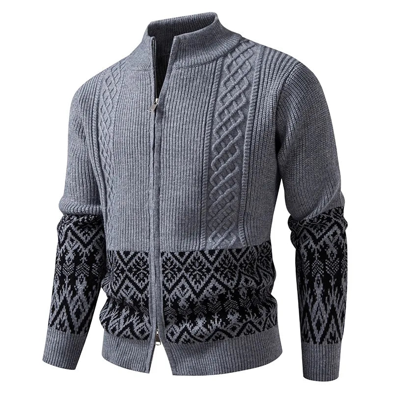 Cole Archer Nordic Zip Sweater