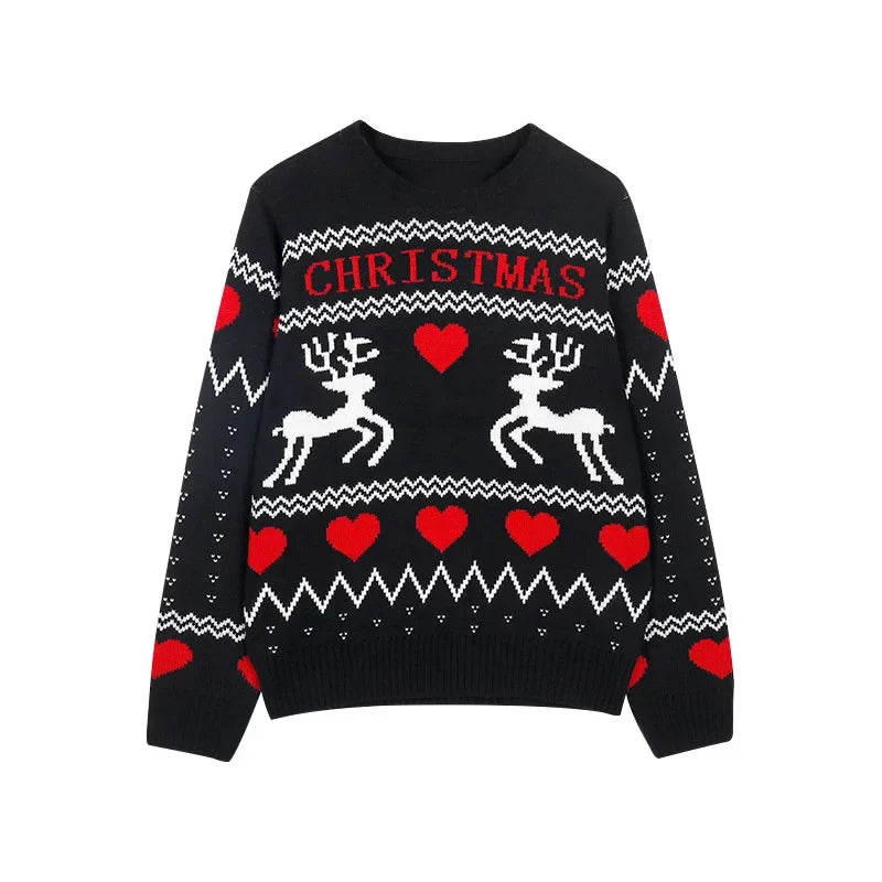 Holly Knit Christmas Sweater