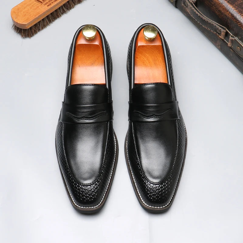 Maxwell Reed Leather Loafer