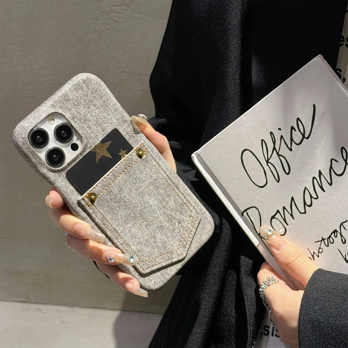 Luxe Denim Phone Case