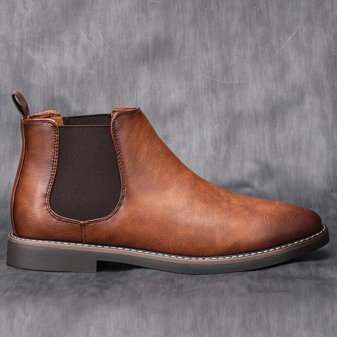 Jacob Mason Leather Chelsea Boots
