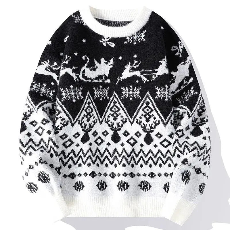 Alpine Reindeer Knit Sweater