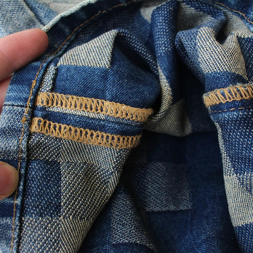 Kingston Pixel Denim Shorts