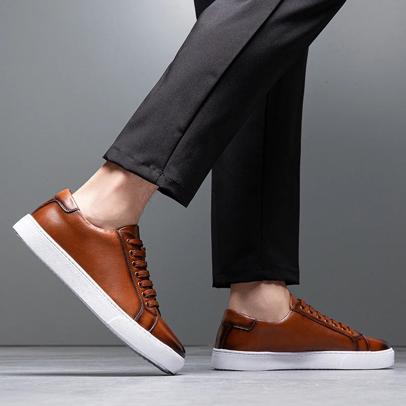 Dan Harrington Handmade Leather Sneakers
