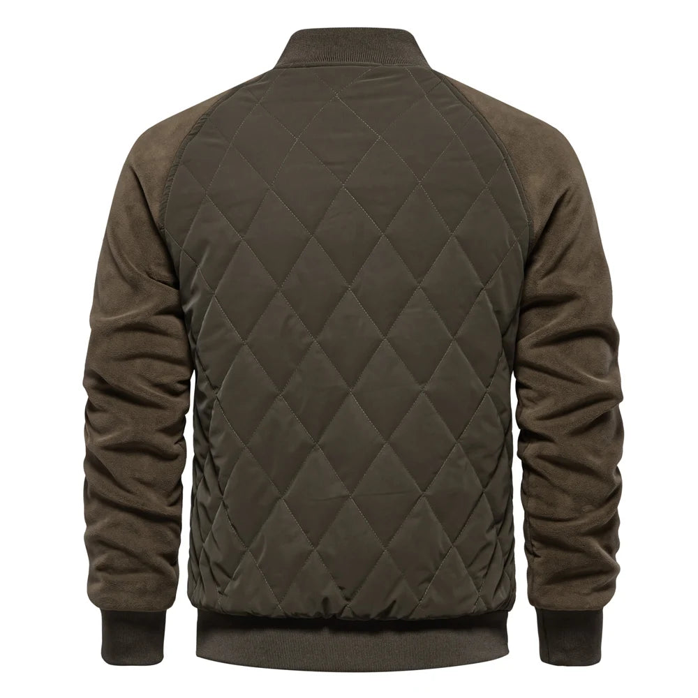 Ethan Cole Fleece Bomber Jacket