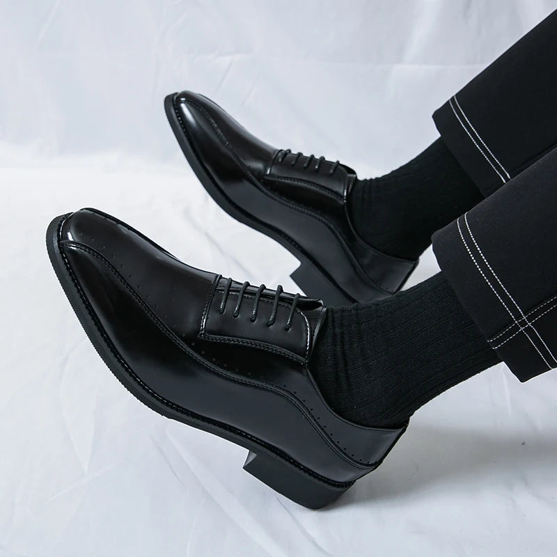 Henry Collins Leather Oxfords