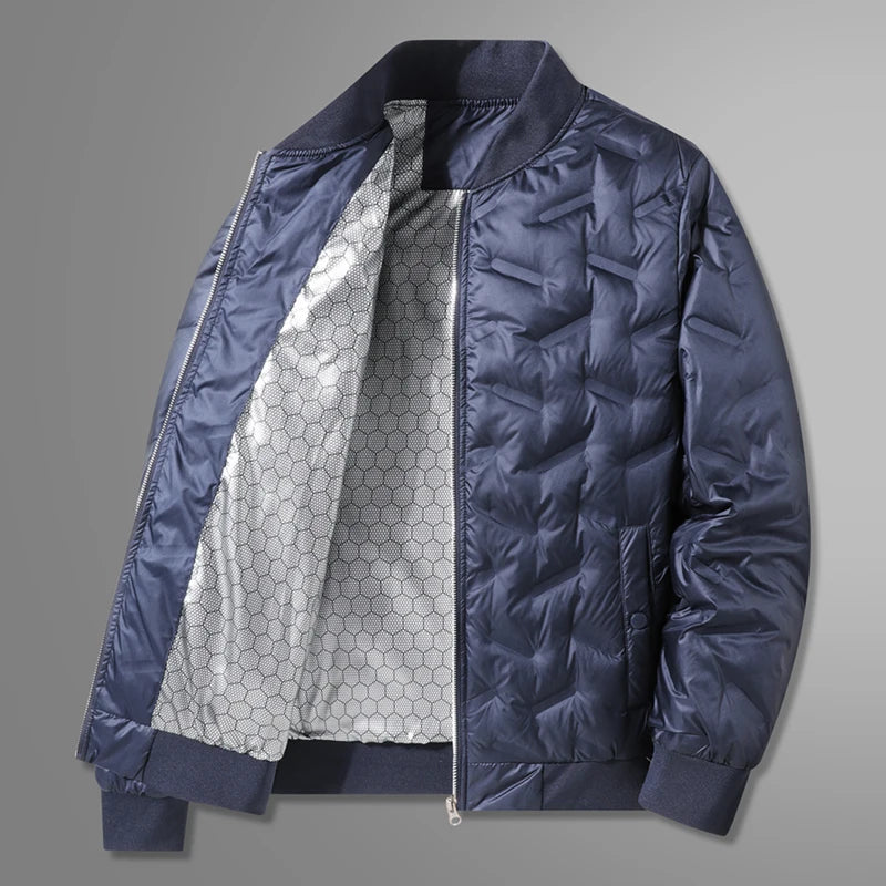 Massimo Quilted Bomber Jacket