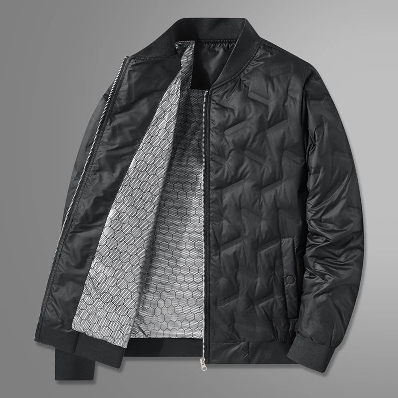 Massimo Quilted Bomber Jacket