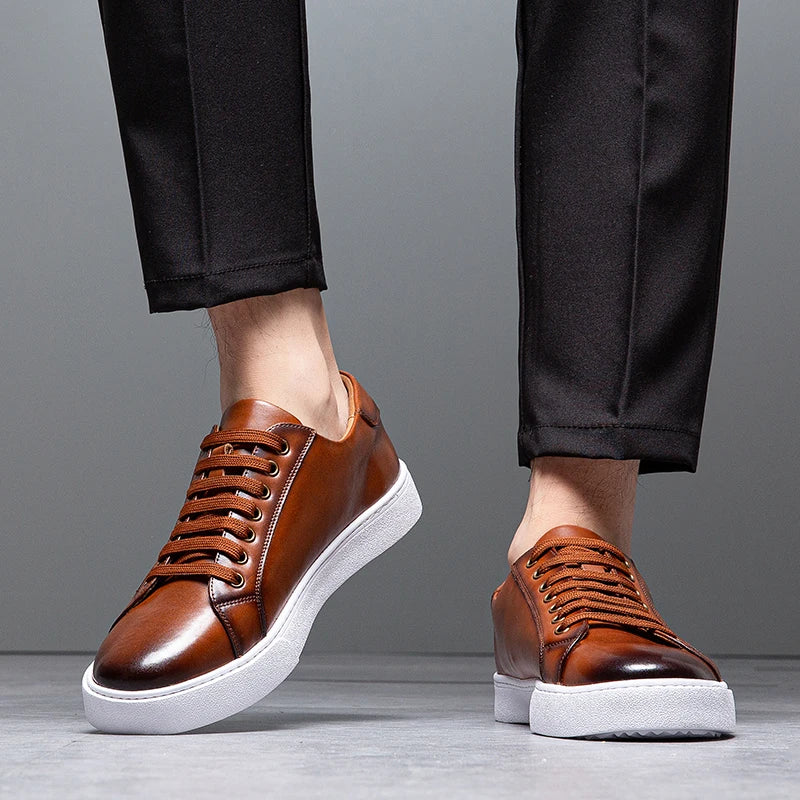 Dan Harrington Handmade Leather Sneakers