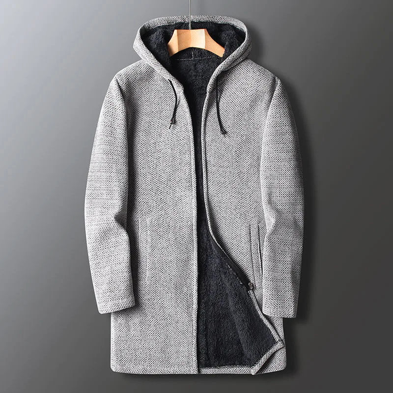 Dan Wellington Fleece Hooded Coat