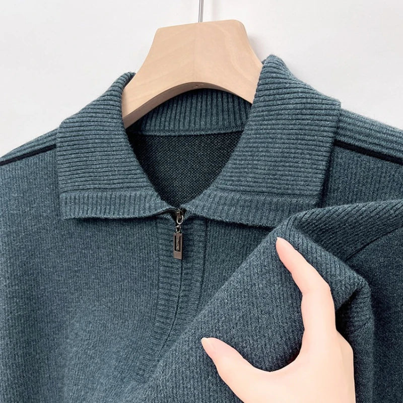 Dan Harrison Quarter-Zip Sweater