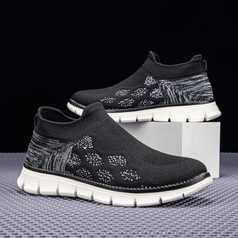 Logan Pierce Knit Sneakers