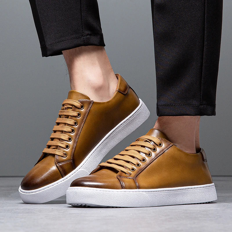 Dan Harrington Handmade Leather Sneakers