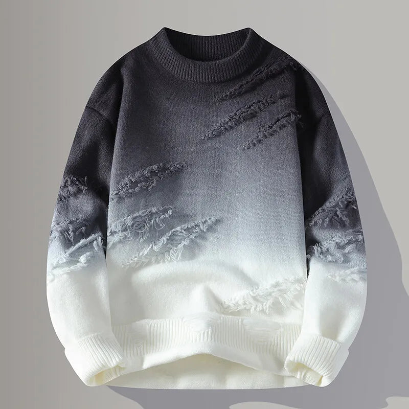 Torn Horizon Sweater