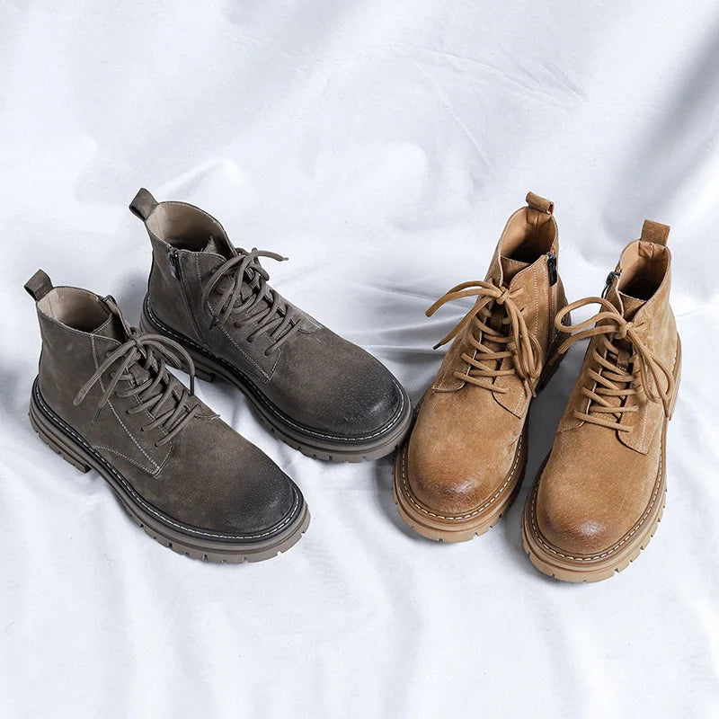 Jack Harrington Leather Ankle Boots