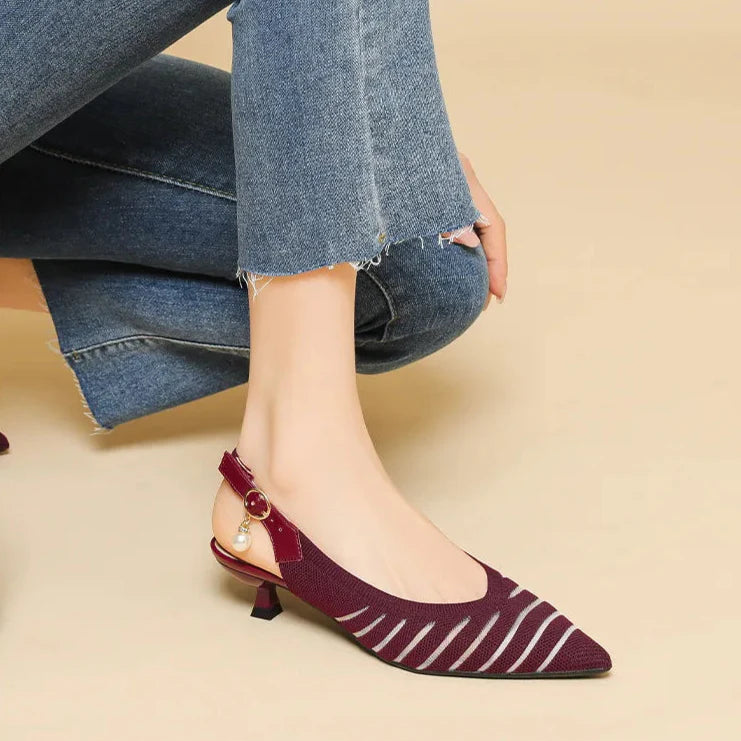 Audrey Prestige Kitten Heel