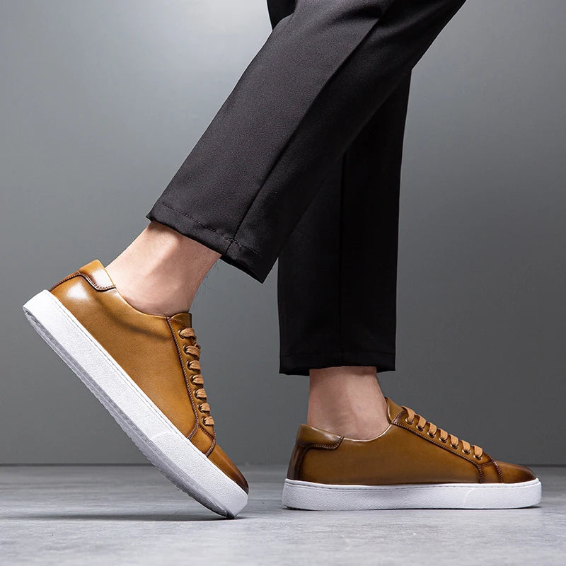 Dan Harrington Handmade Leather Sneakers