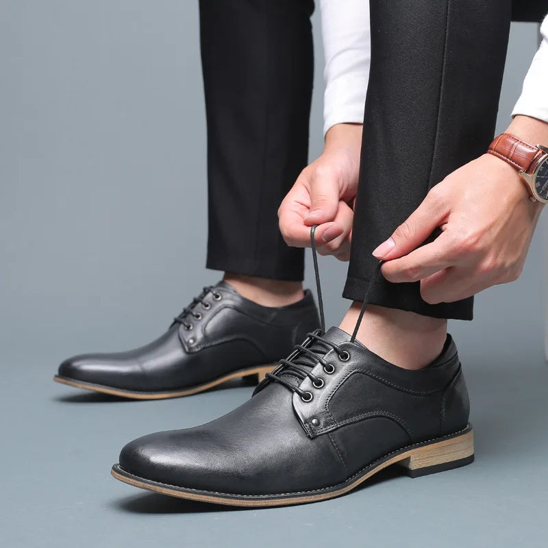 Imperio Leather Oxford Shoes