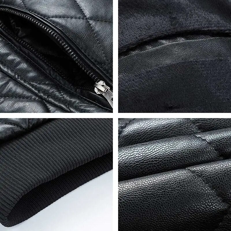 Renzo Quilted Leather Jacket