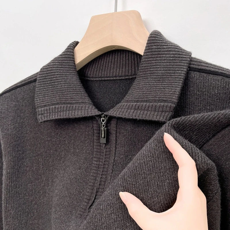 Dan Harrison Quarter-Zip Sweater