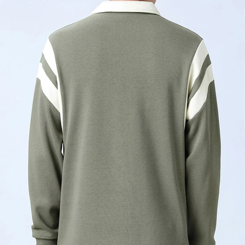 Heritage Cotton Quarter-Zip Pullover