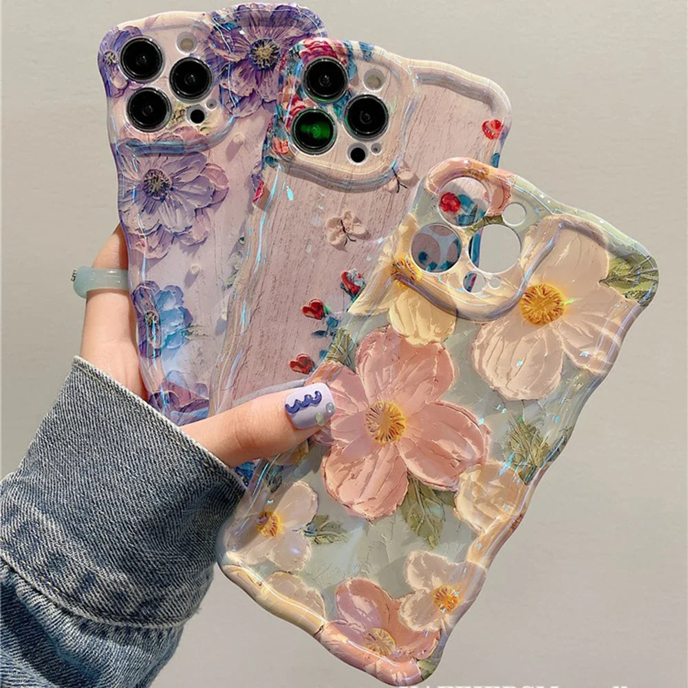 Gloss Floral iPhone Case