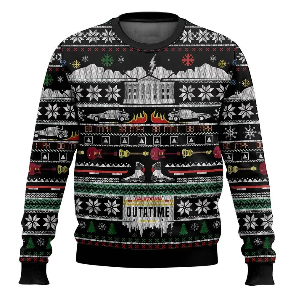 Retro Back To The Future Sweater