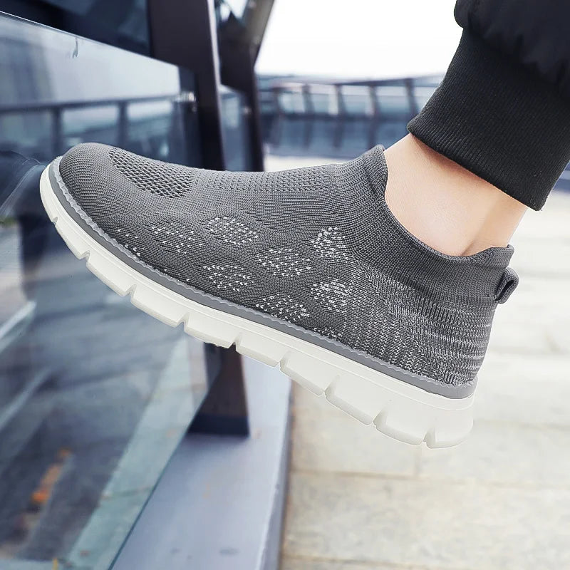 Logan Pierce Knit Sneakers