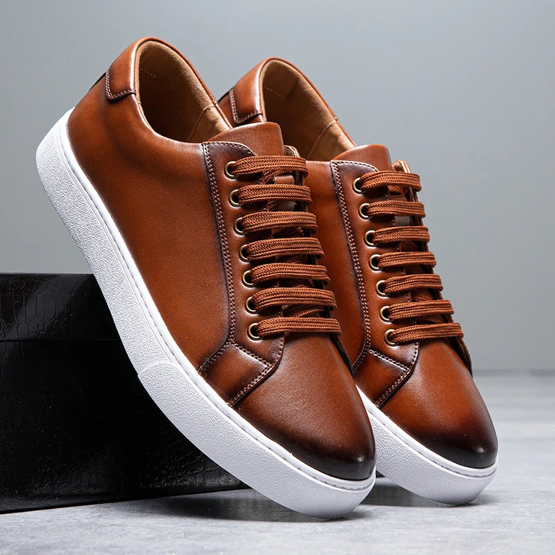 Dan Harrington Handmade Leather Sneakers