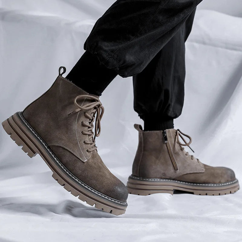 Jack Harrington Leather Ankle Boots