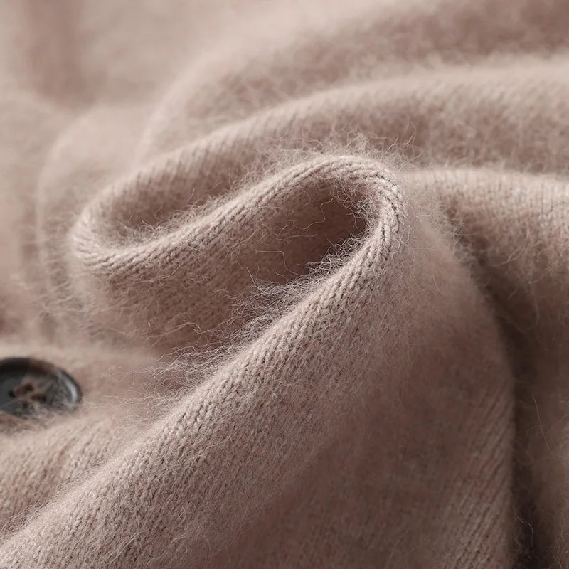 Montreal Brushed Wool Cardigan