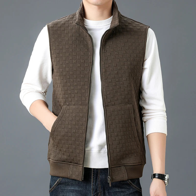 Jack Harrington Quilted Wool Vest
