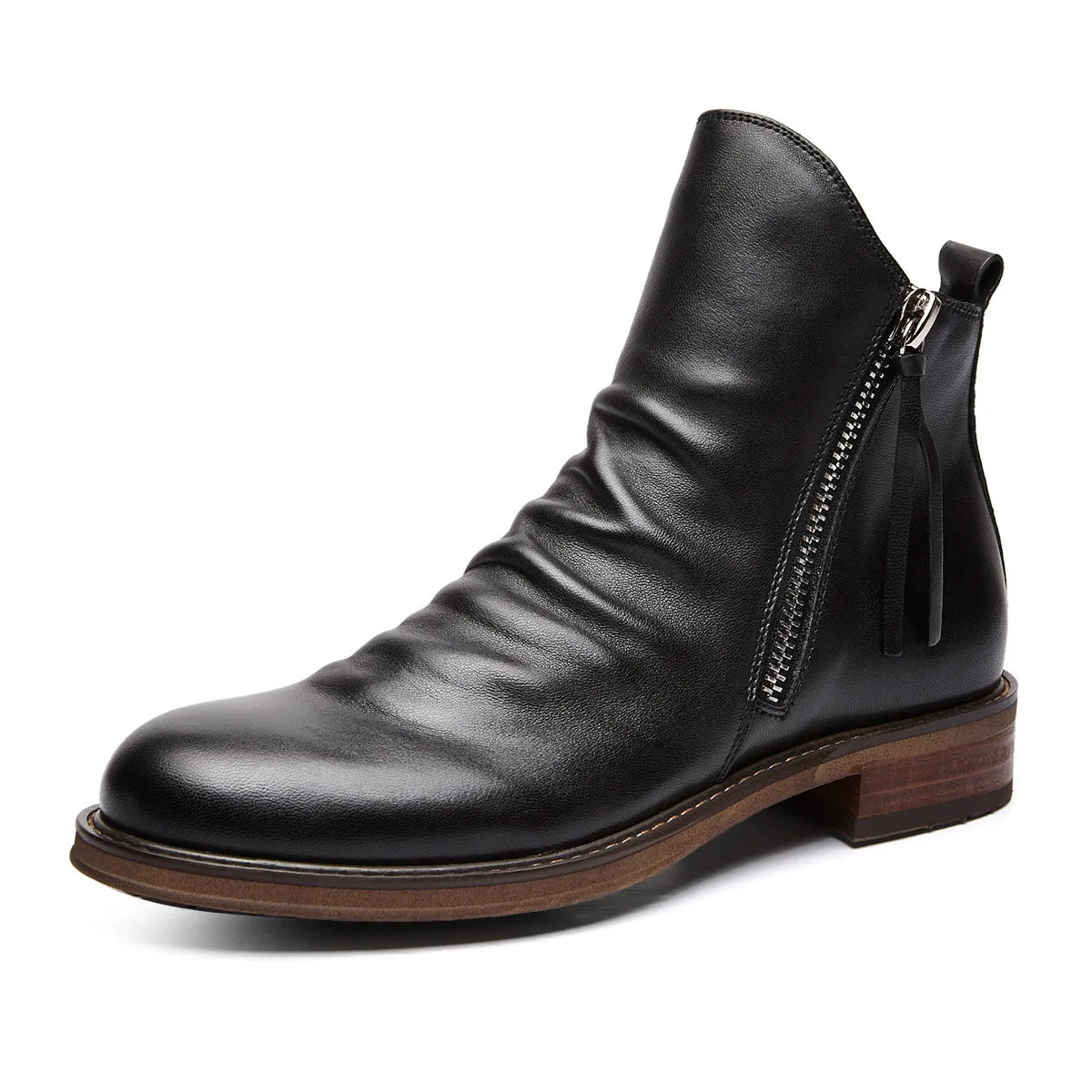 Ben Calvani Leather Chelsea Boots