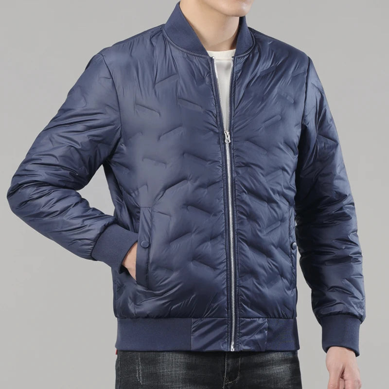 Massimo Quilted Bomber Jacket