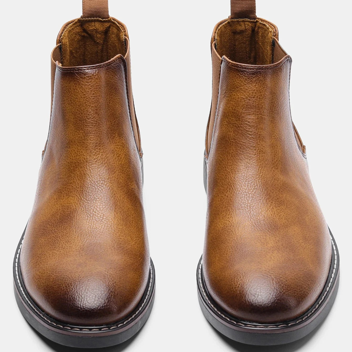 Jacob Mason Leather Chelsea Boots