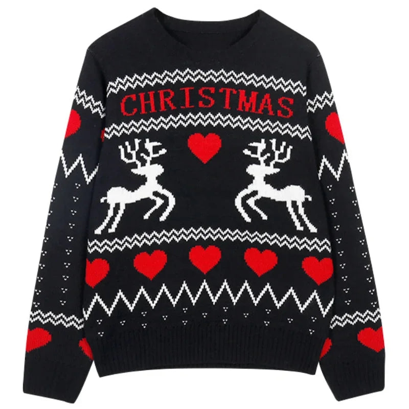 Holly Knit Christmas Sweater