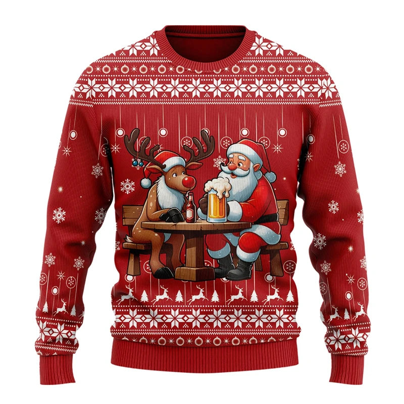 Most Wonderful Time For Beer Christmas Sweater