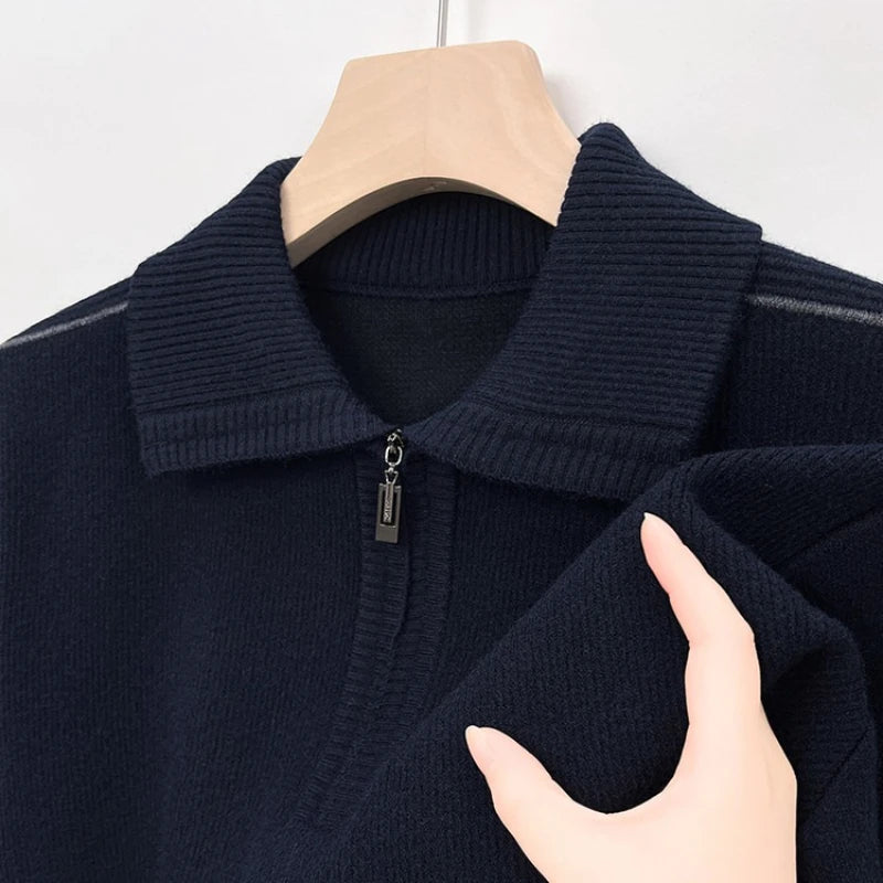 Dan Harrison Quarter-Zip Sweater