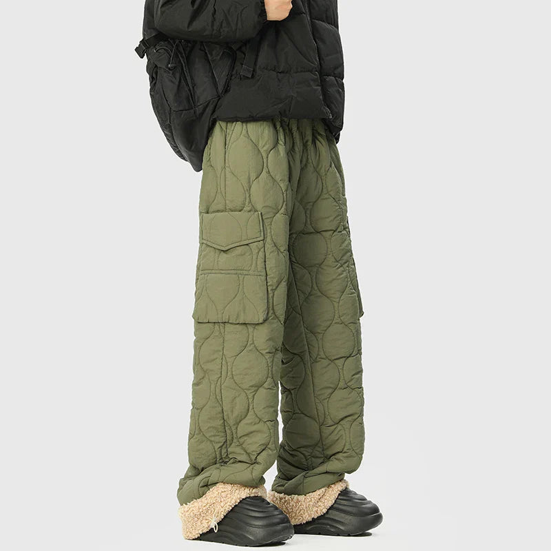 Jacob Mason Quilted Cargo Pants