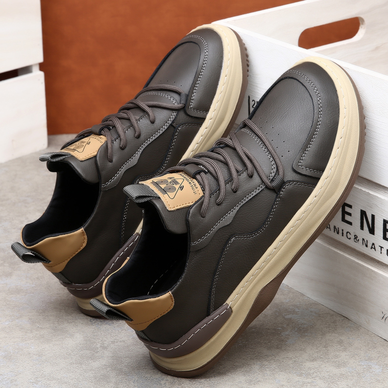Brunetto Italian Leather Sneakers