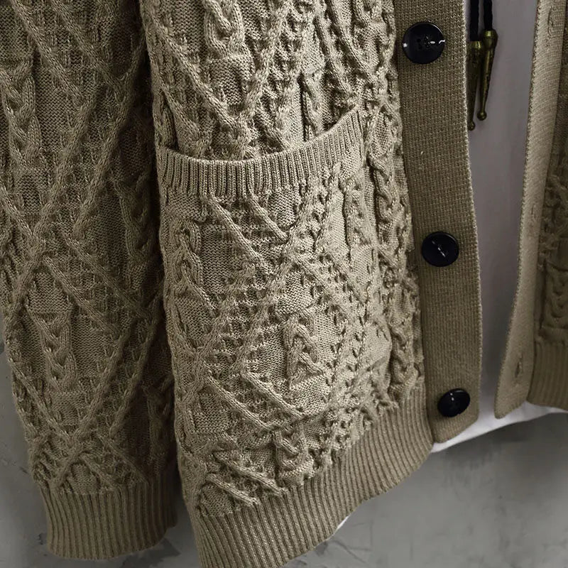 Oliver Grant Cable Knit Cardigan