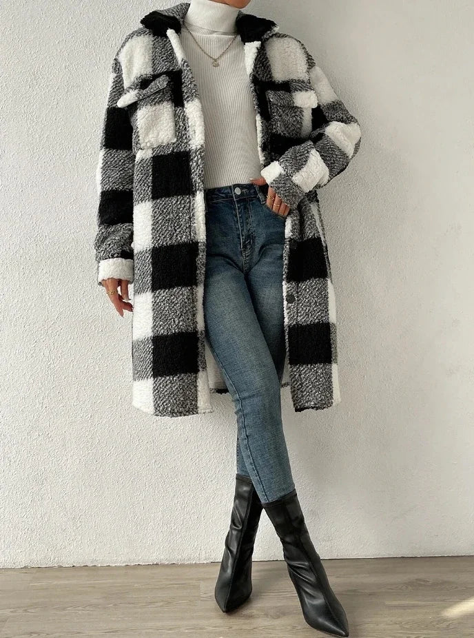 Camille Oversized Sherpa Jacket