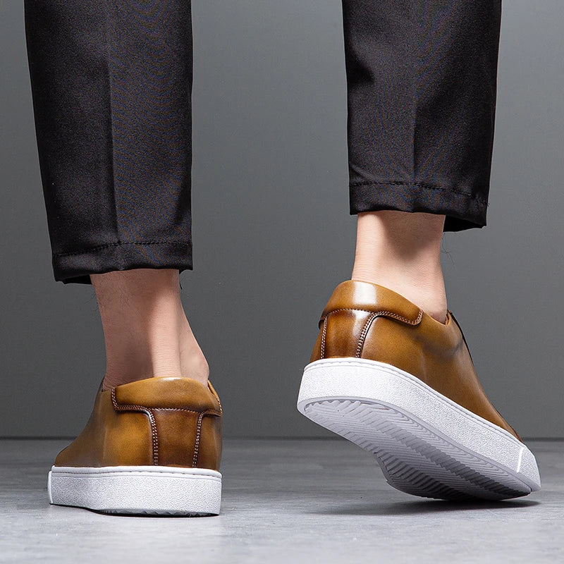 Dan Harrington Handmade Leather Sneakers