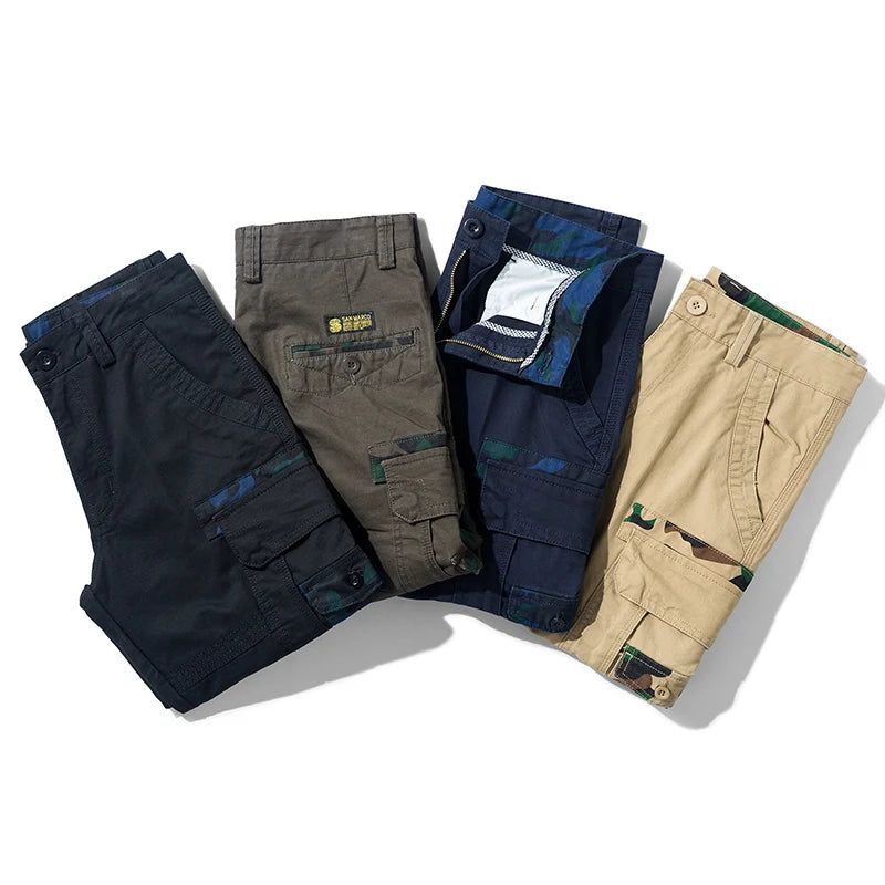 Logan Pierce Tactical Cotton Cargo Shorts