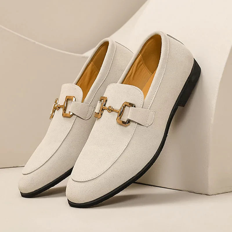 Dan Harrington Leather Loafers