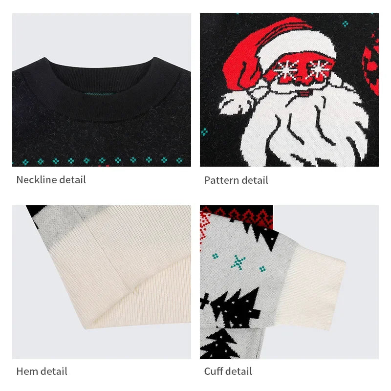 Holly Knit Christmas Sweater