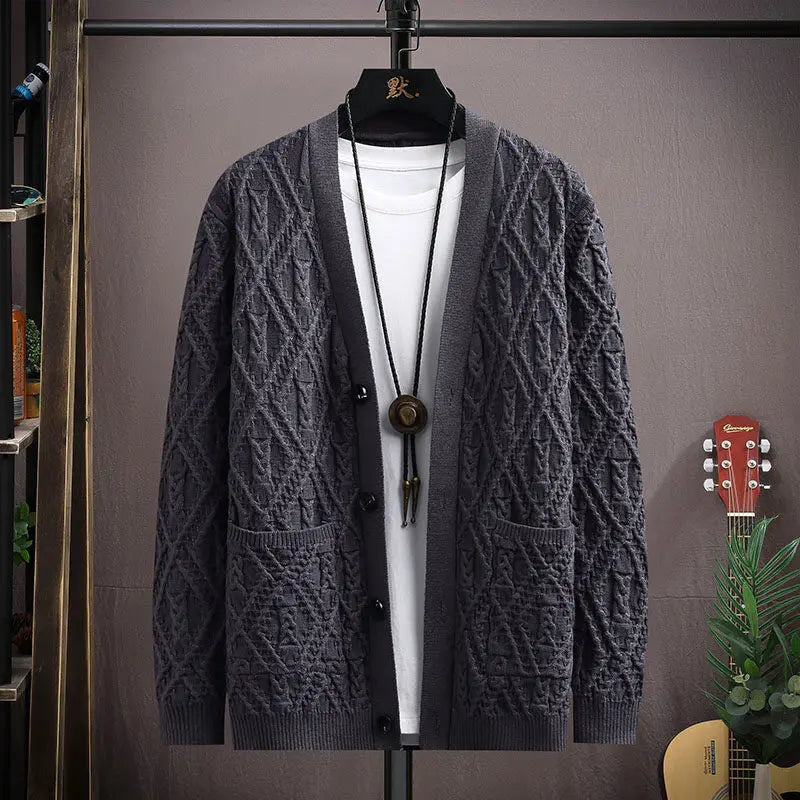 Oliver Grant Cable Knit Cardigan