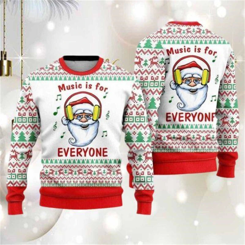 Funny Santa Claus Sweaters For Christmas