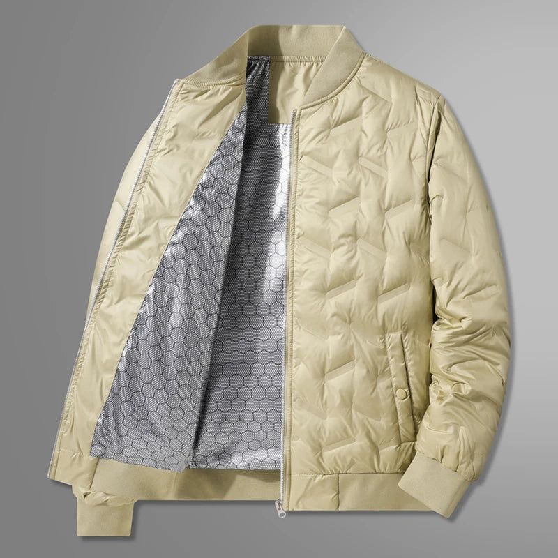 Massimo Quilted Bomber Jacket